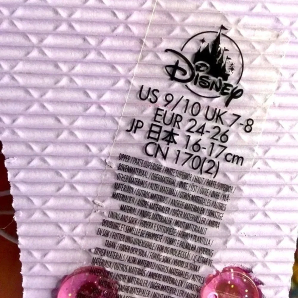 NWT Minnie Mouse Flip Flops‎